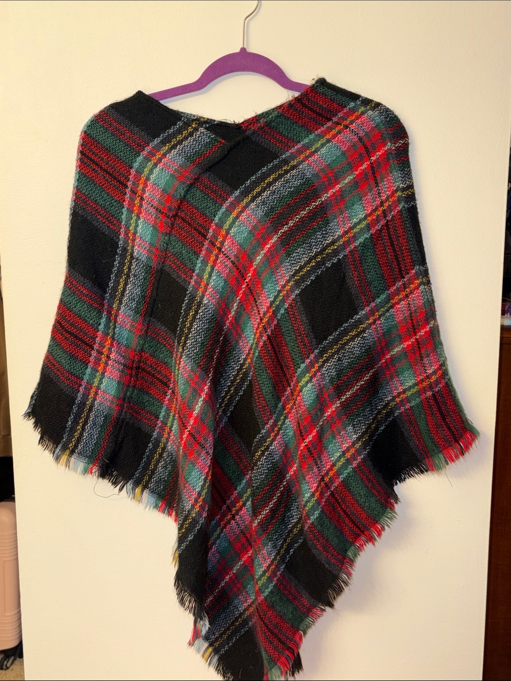 Pink Lily Fall Poncho